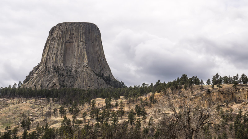 filming around the Devil's Tower in Wyoming with Raven 6 Studios