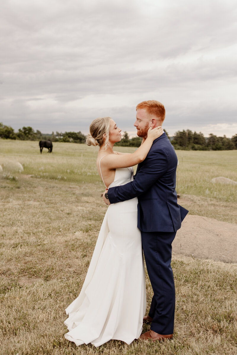 Horse Back riding Colorado Elopement