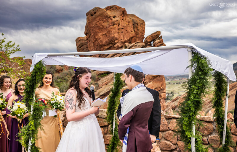 Jewish Wedding at Red Rocks Trading Post