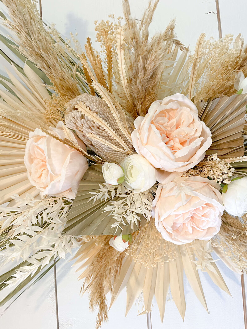 Wedding Dried Floral decor