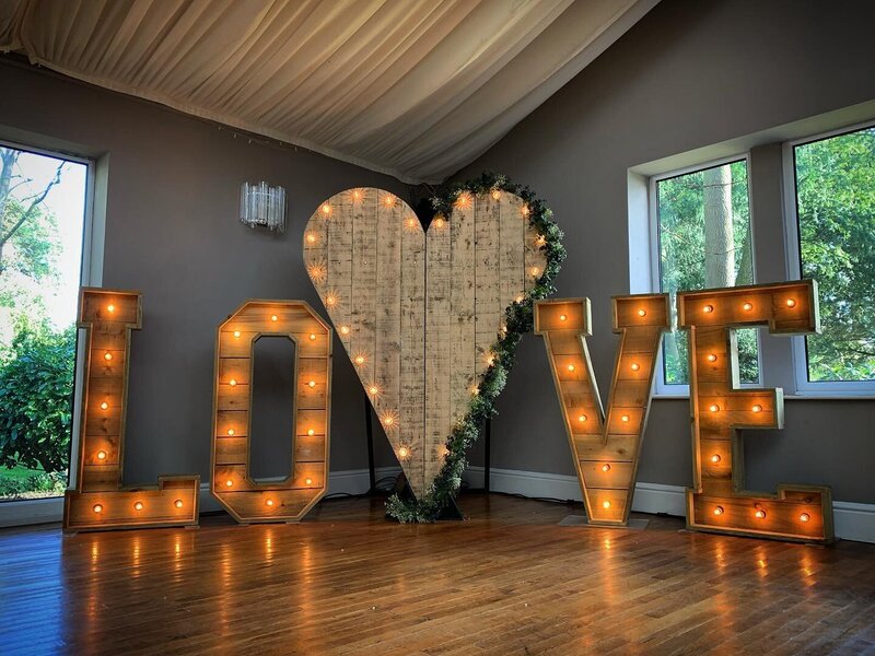 Wedding Prop Hire Supplier | The Word is Love - Manchester, UK42