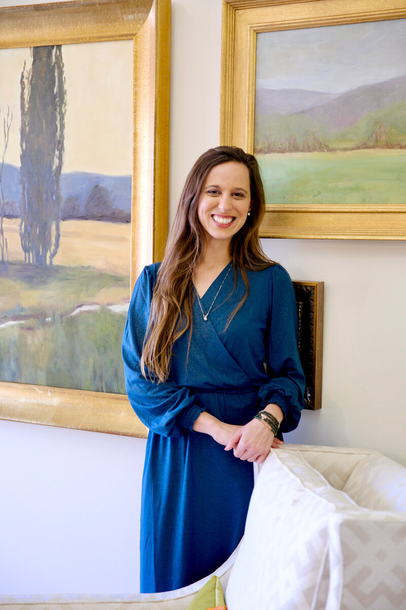 Katie Davis is an interior designer with Accents of the South and holds a Master's in Historic Preservation from Savannah College of Art and Design and a Bachelor's in Interior Design from Mississippi State University