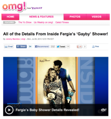 Fergie Gaybe OMG Yahoo
