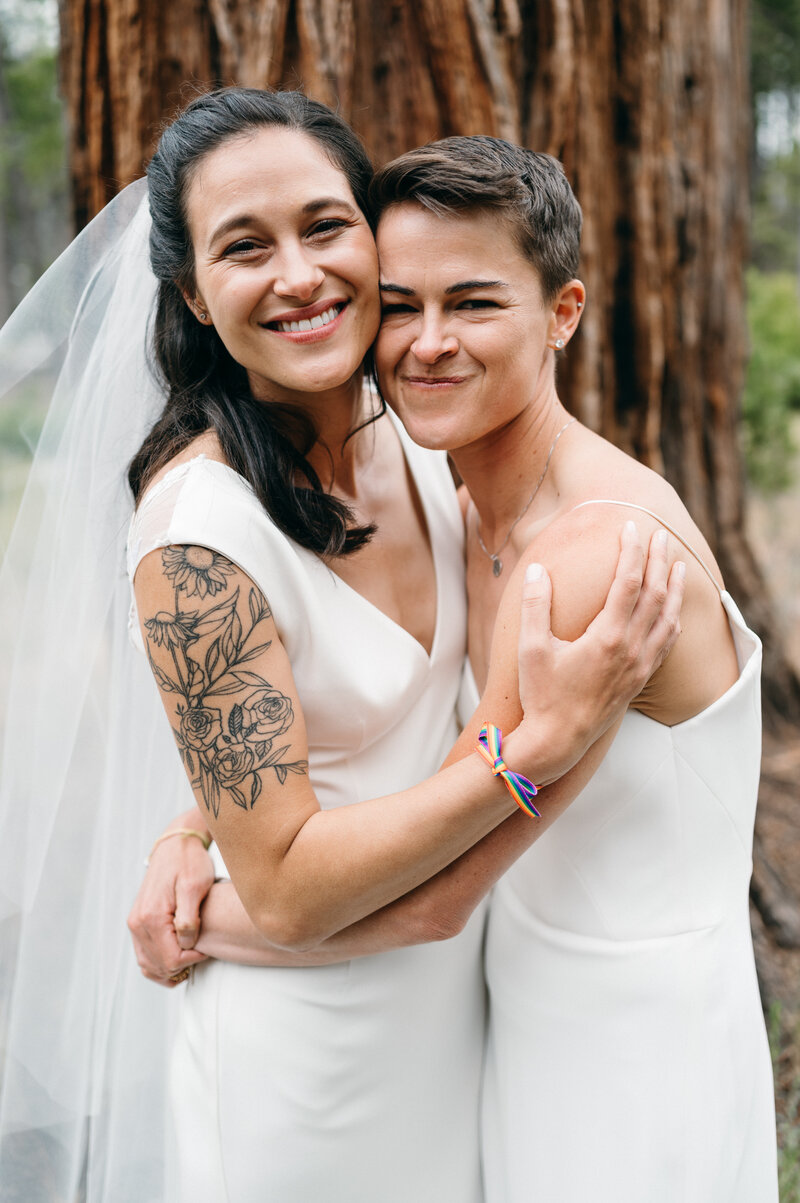 lesbian wedding california