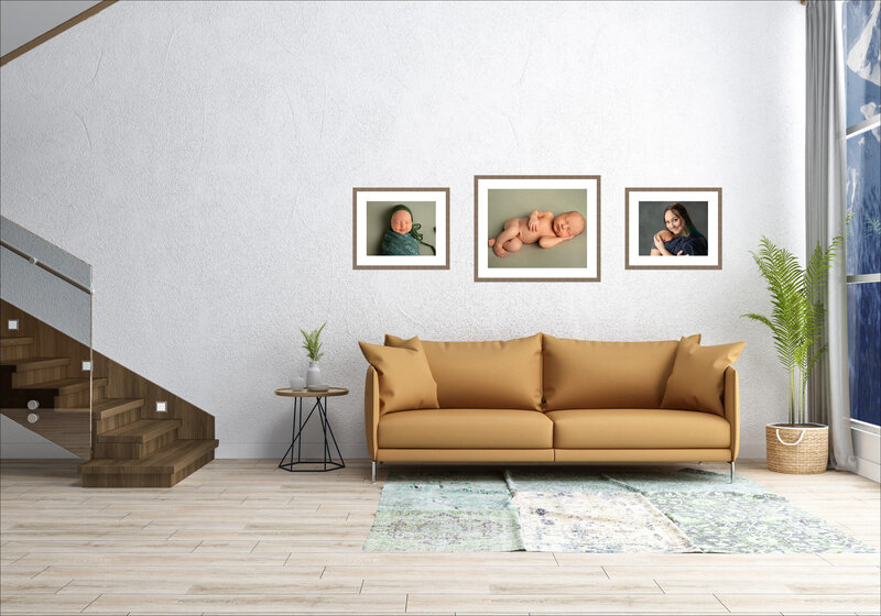 living room art render