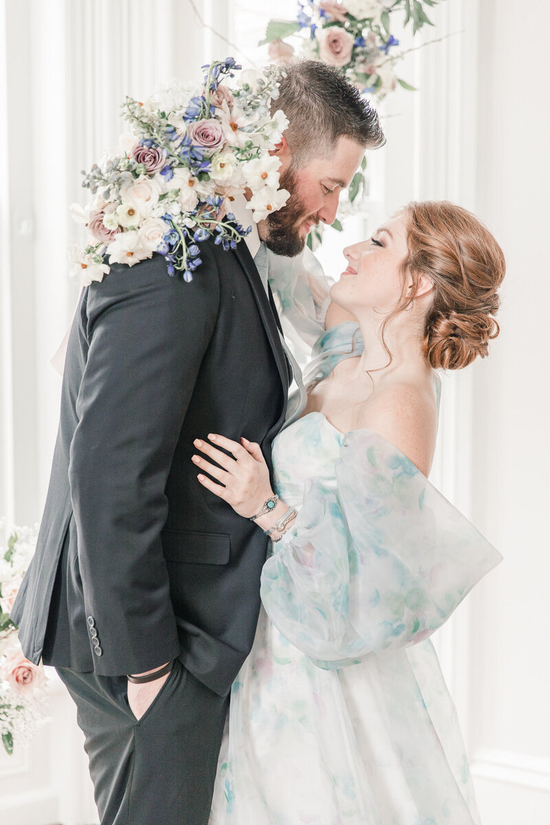 The McAlister-leftwich house-bride and groom-clara farag photography