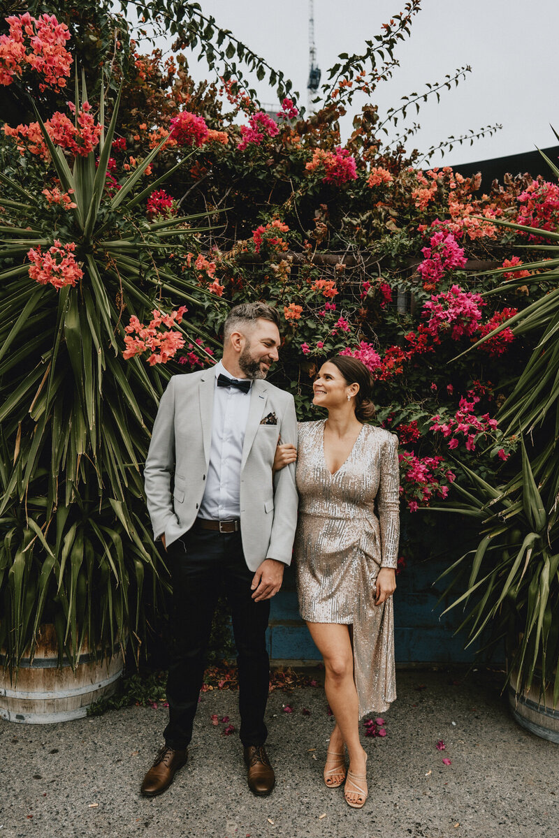 Stylish elopement at State Buildings Perth for Perth engaged couple