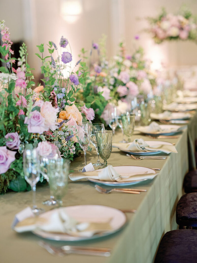 Filled with Flowers Summer Wedding at Elegant Mediterranean-Style Winery in Napa Valley CA