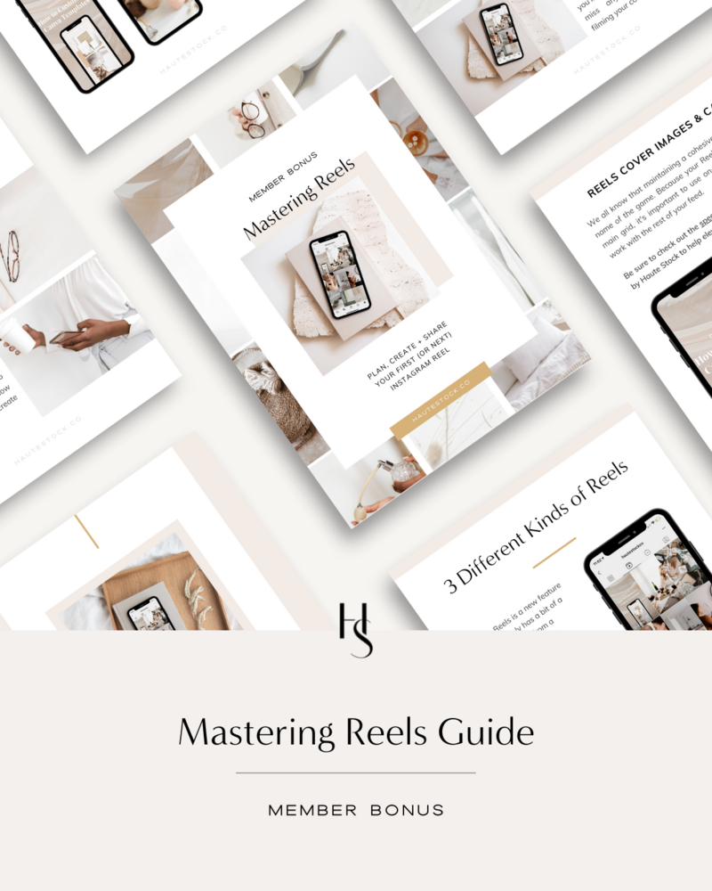 Get the Master Reels Guide when you sign up for Haute Stock  photo library