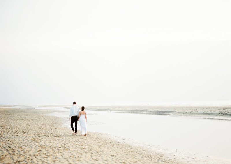Lin & Marijn | engagement session photography at the beach the netherlands1