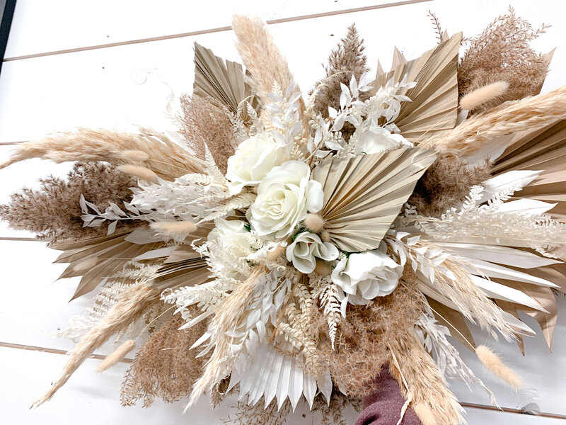 Boho Wedding Dried Florals