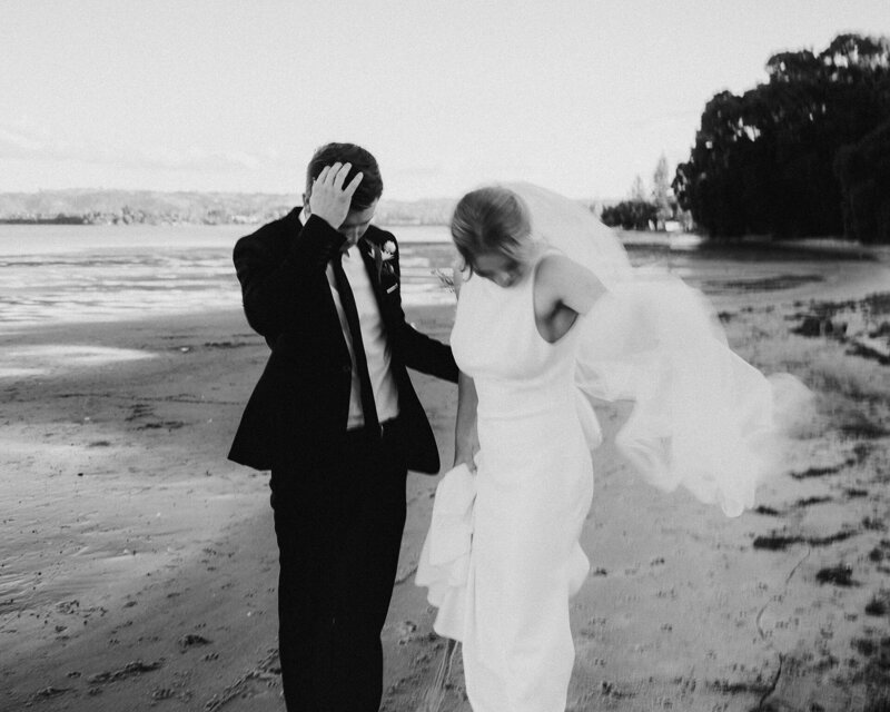 Wedding photographs taken in Tauranga