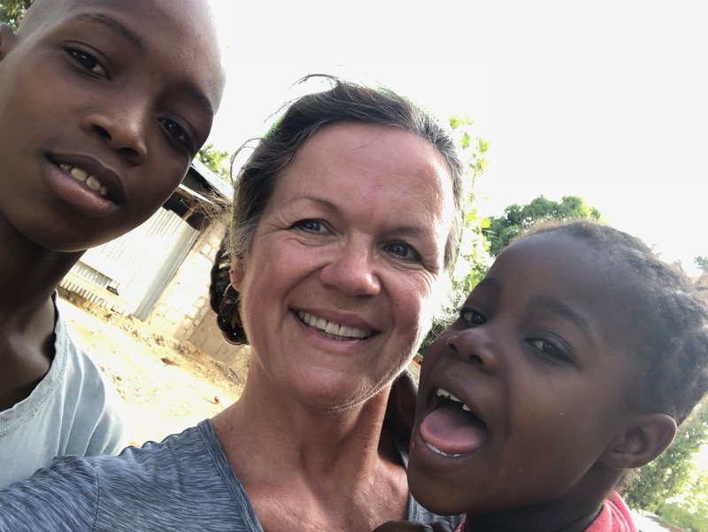 Karen in Haiti