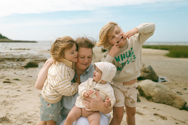 Family photoshoot in Boston