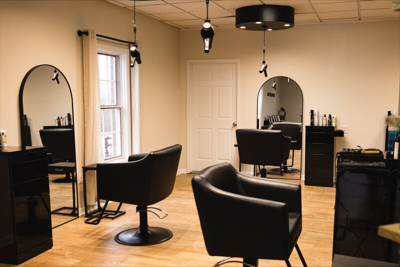 Interior of luxury beauty salon, Raw Beauty Bar