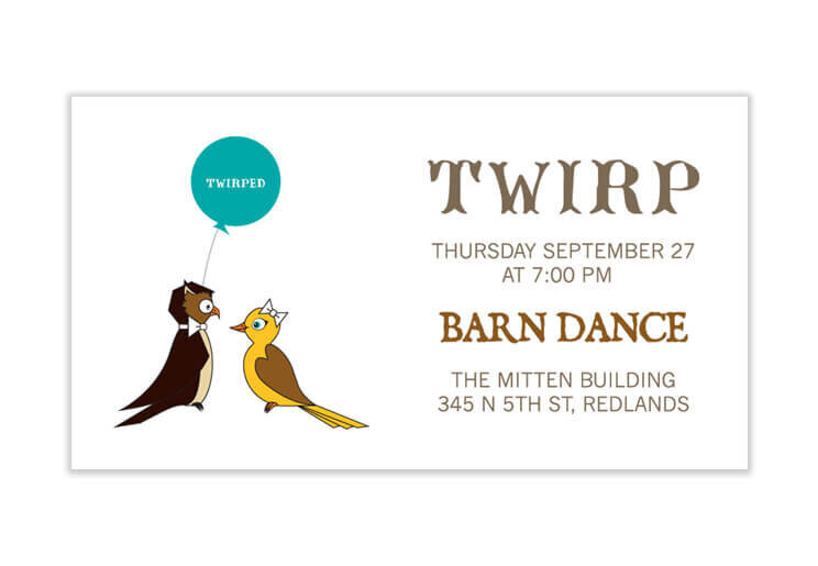 Twirp-barndance-ticket
