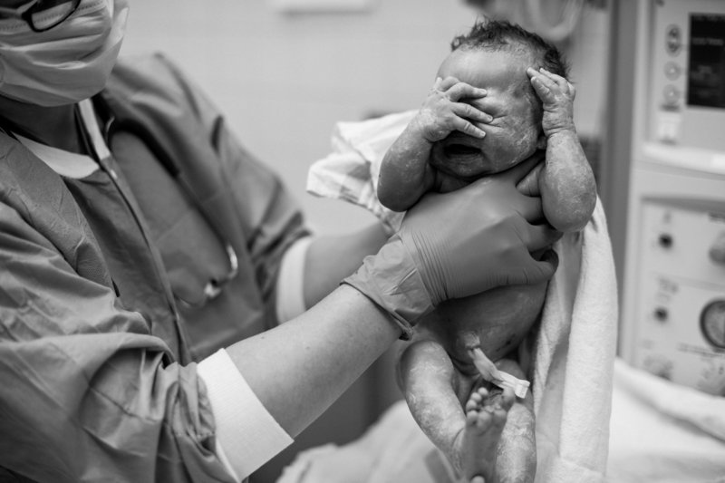 baby born c-section