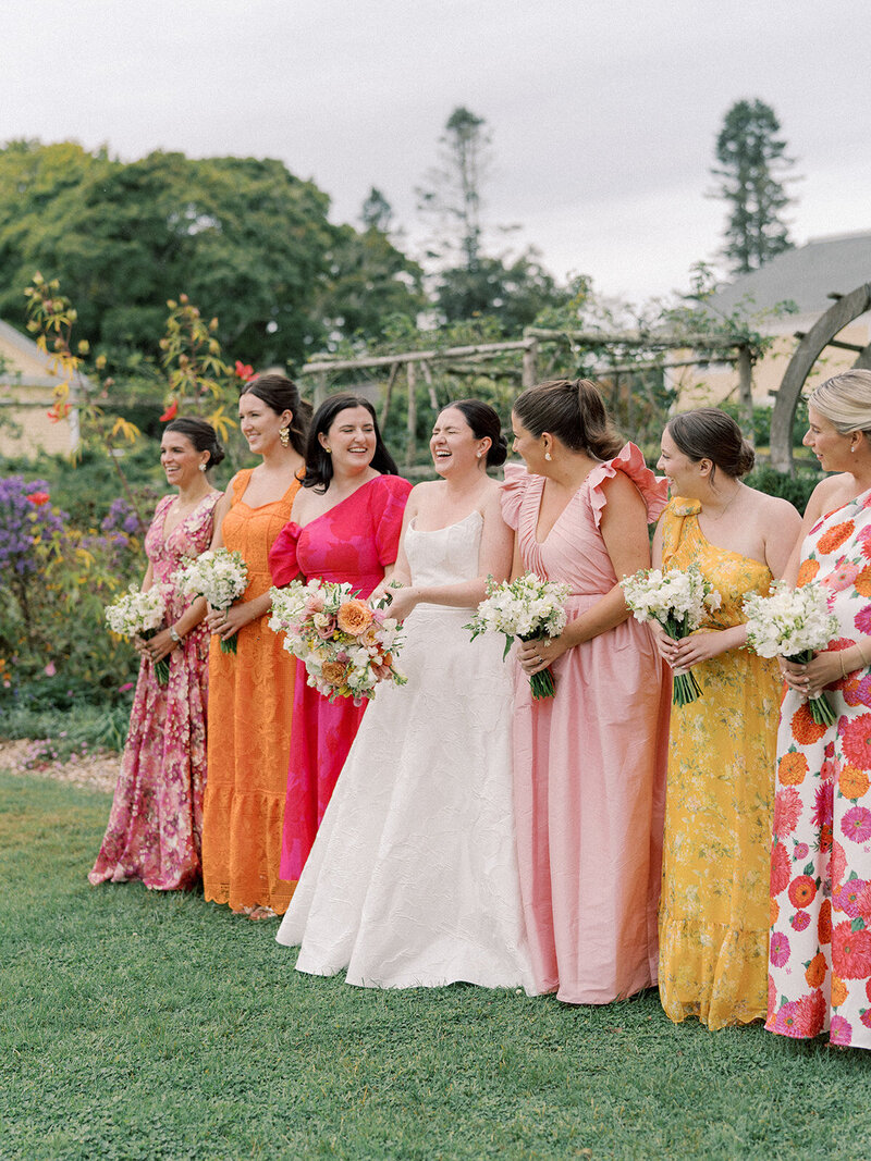 Guests clink glasses during wedding toast