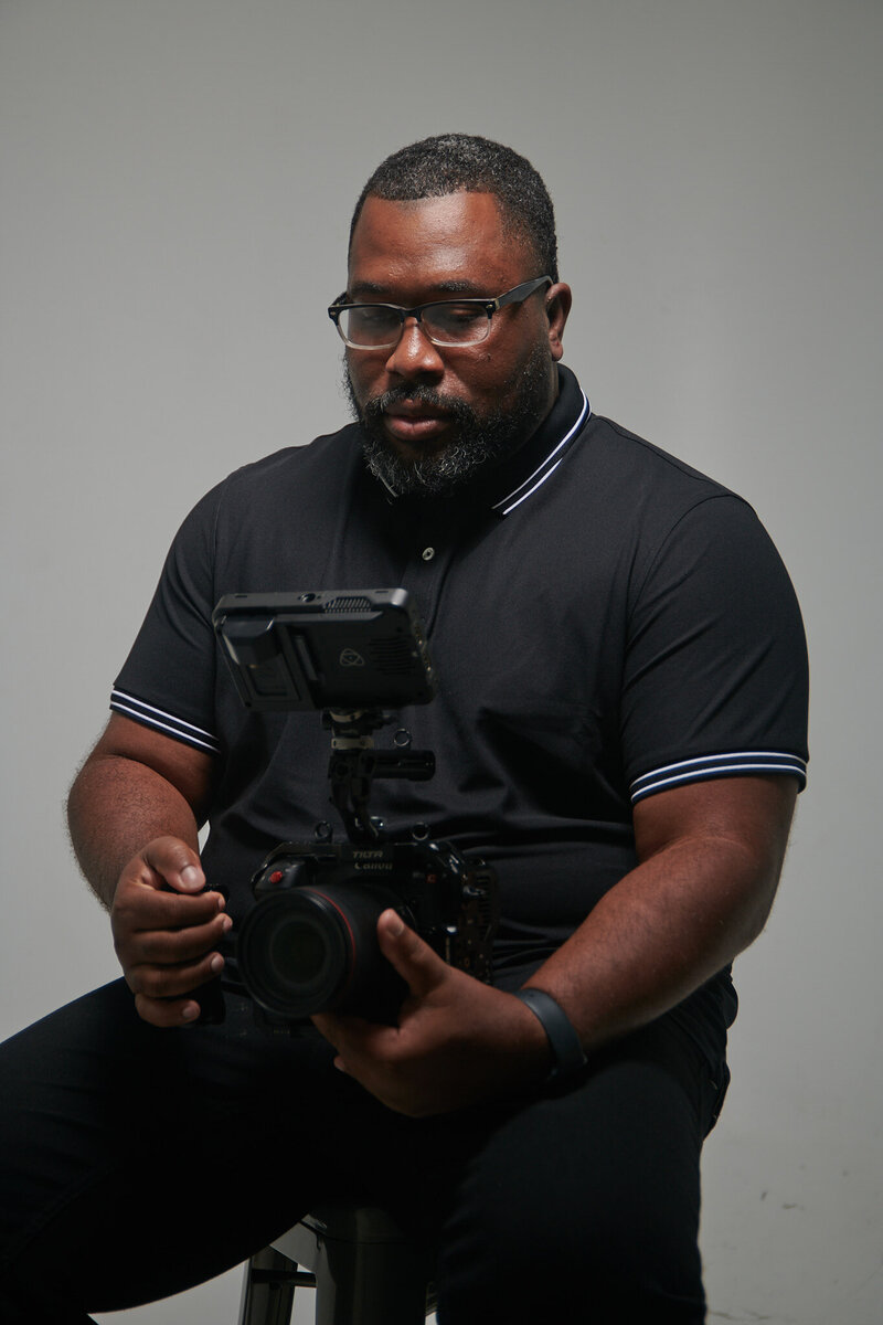 Owner of Intellect Media, posing for headshot