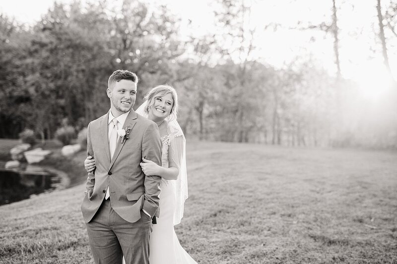 black and white portrait by Knoxville Wedding Photographer, Amanda May Photos
