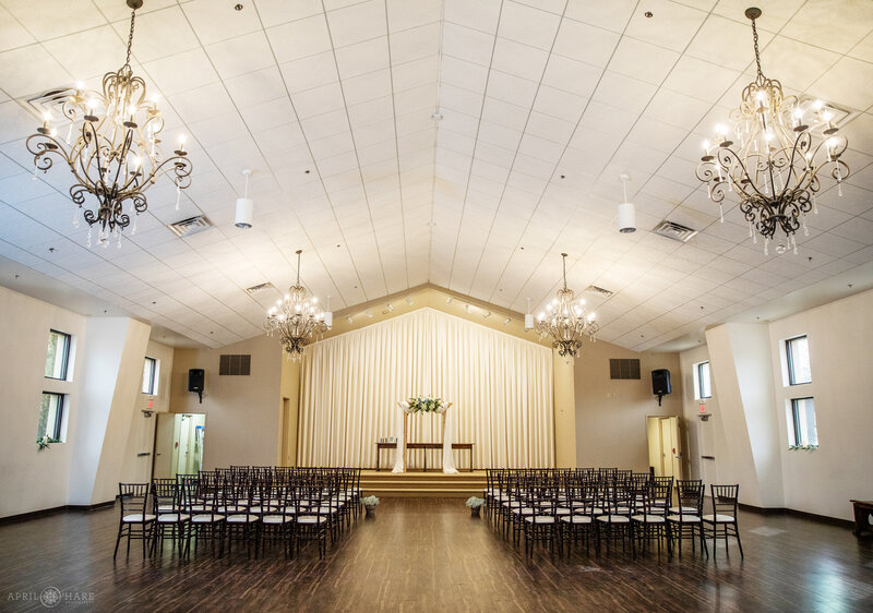 Indoor Chapel at Black Forest by Wedgewood Weddings