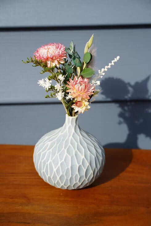 Strawflower Sprig Vase Set (5)