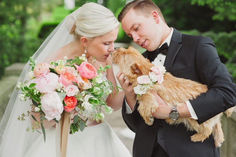 Indianapolis-Musuem-Of-Art-Wedding-Bride-Groom-With-Puppy-Stacy-Able-Photography-Jessica-Dum-Wedding-Coordination_photo1