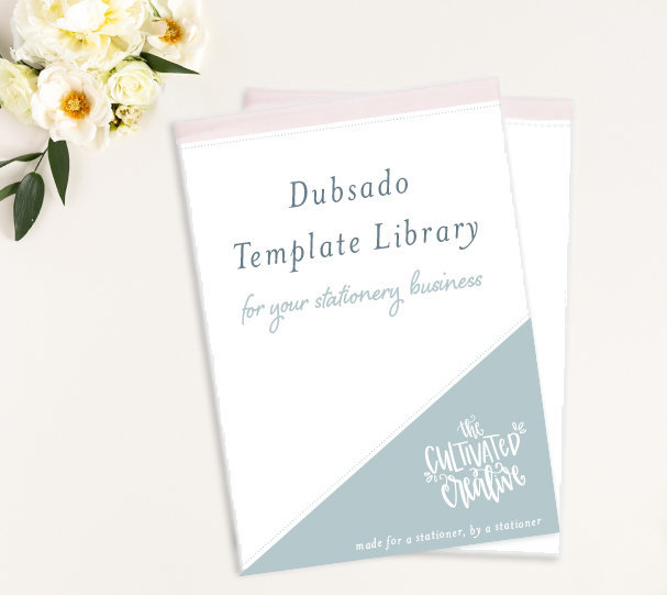 dubsado template library for stationery designers