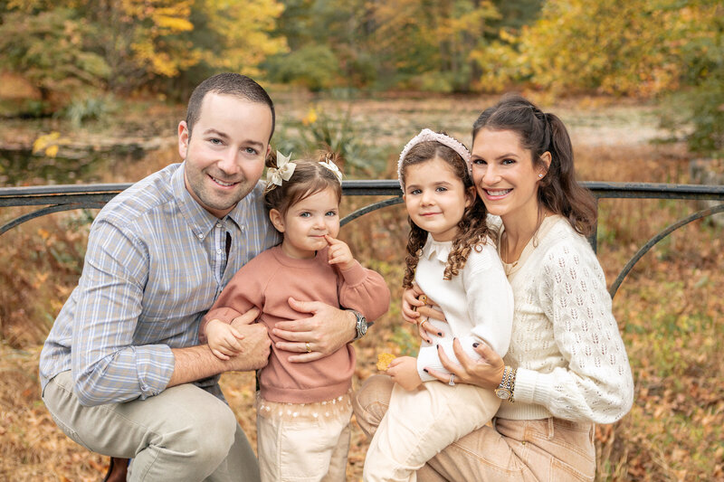 Karen Kahn of Looking Up Photography family fall portrait