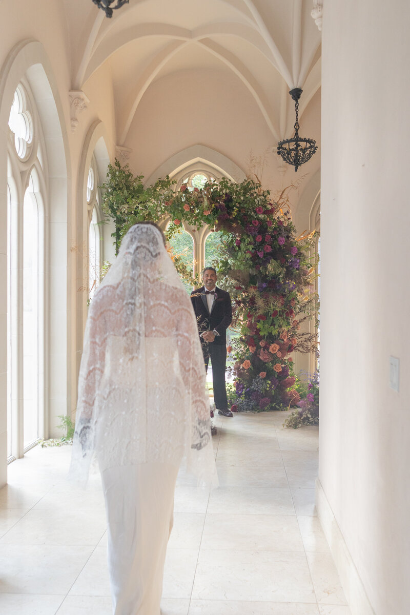 elopement with bride and groom