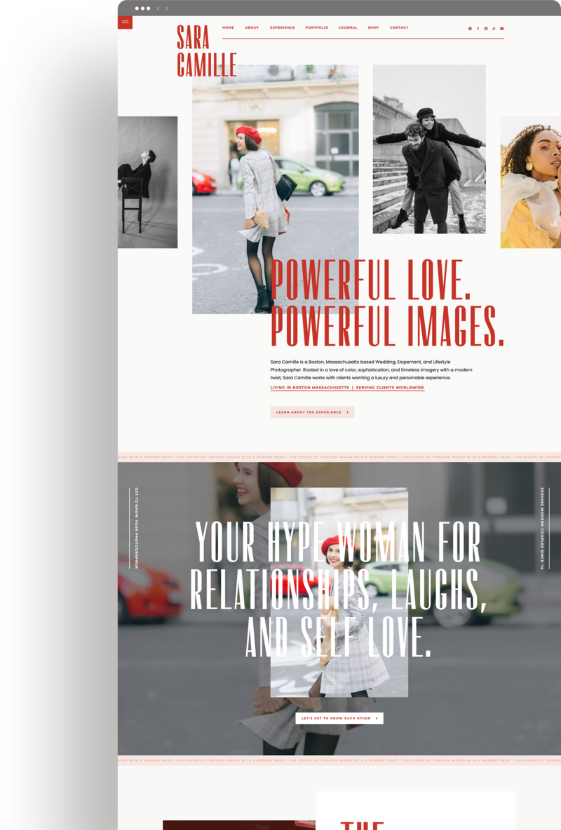 Showit Website Websites Template Templates Theme Themes Design Designs Designer Designers Best With Grace and Gold - 2
