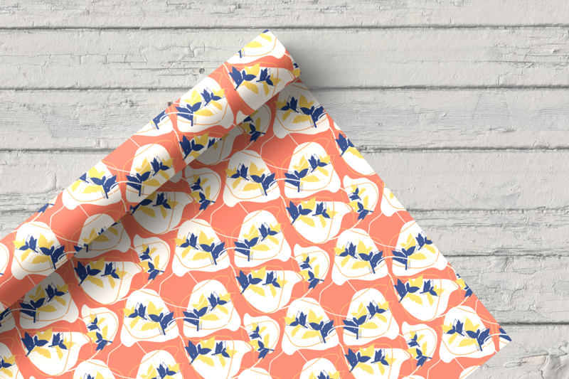 Fabric Roll Mockup
