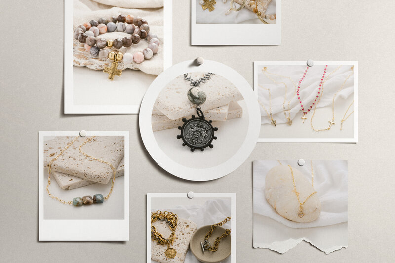 product photography for jewelry brand