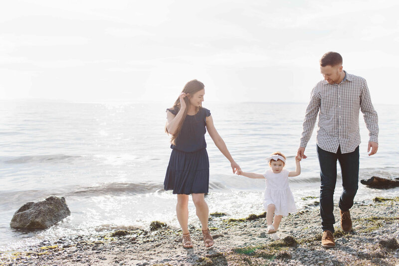 Vancouver Family Photographer at Crescent Beach