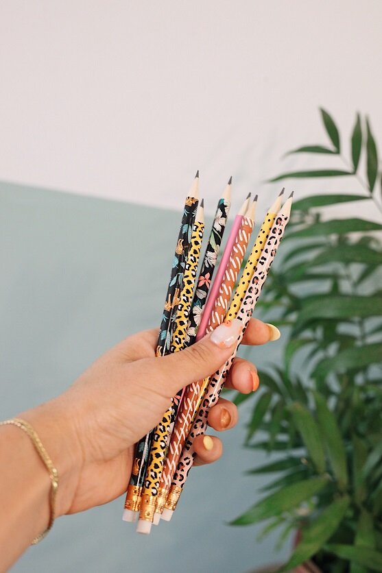 Picture of colourful pencils