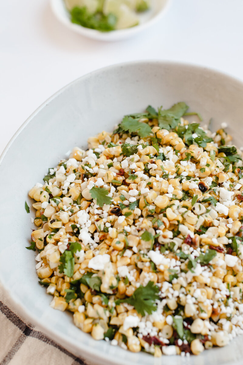 Herby Roasted Corn Salad SimplyRealHealth_Cookbook2.0_FireRoastedHerbyCornSalad04