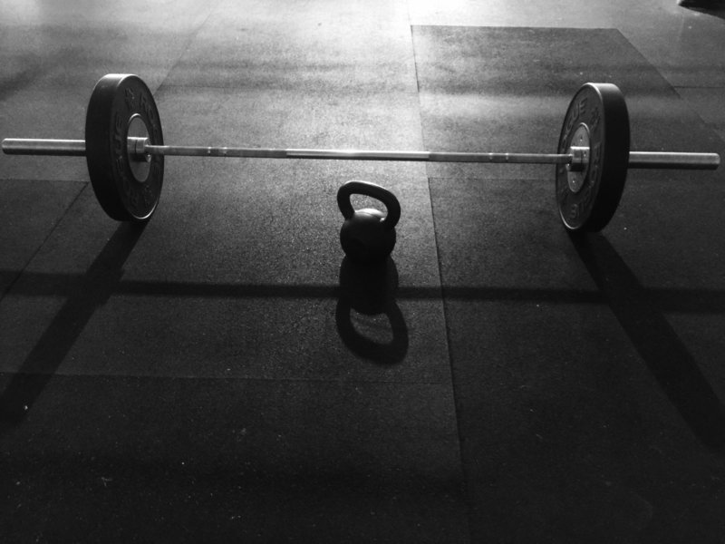 Barbell and Gym CrossFit