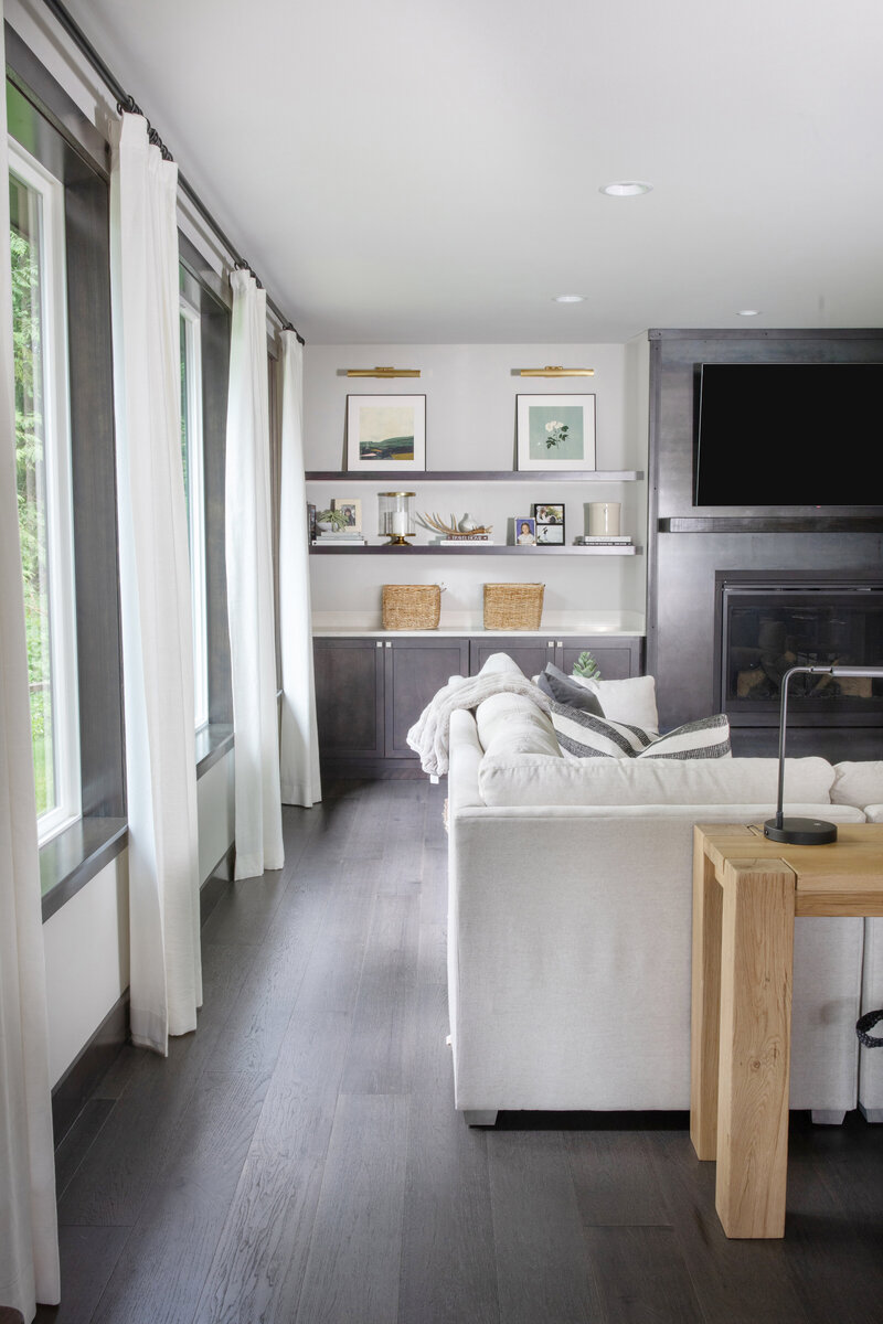 1. Casual Modern Living Room By Seattle Interior Designer K. Peterson Design-4916c
