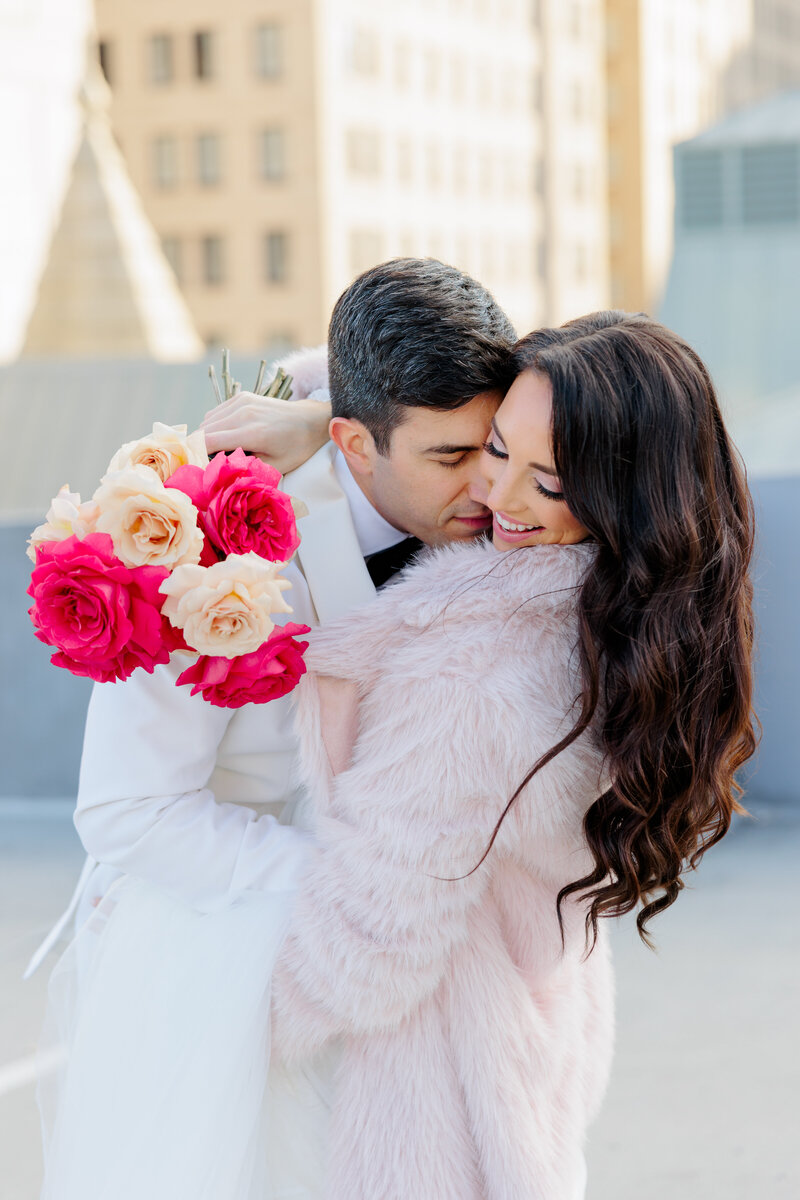 A stylish, winter wedding at Hotel DuPont in Wilmington, Delaware.