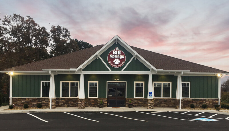 Big springs vet clinic - Hickory Construction