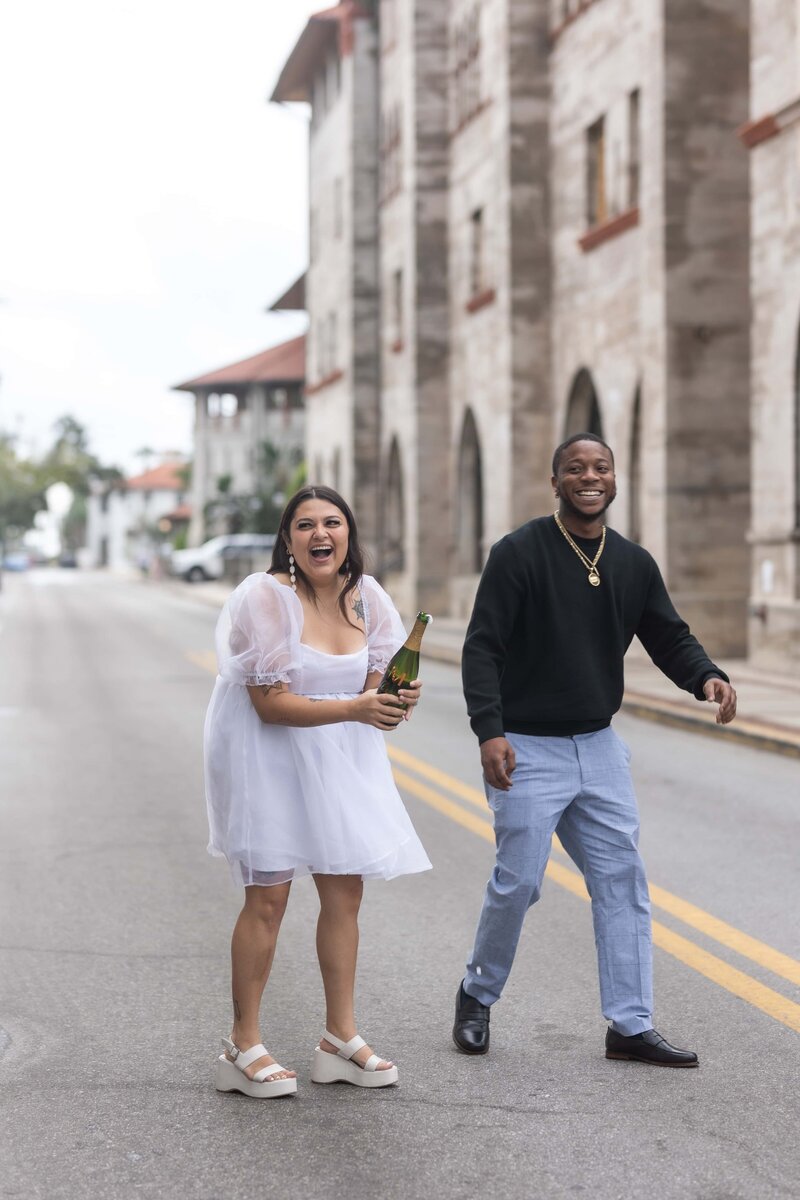 Flagler College St Augustine Engagement Photos by Phavy Photography-9