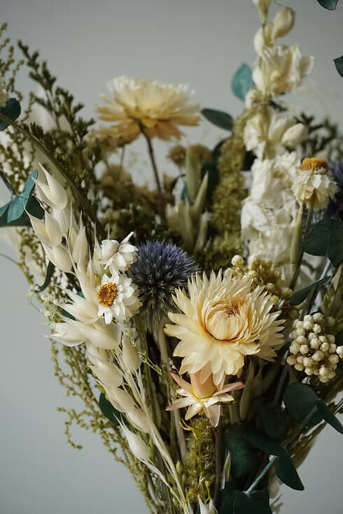 Emerald Clover & Cloud Bouquet (2)