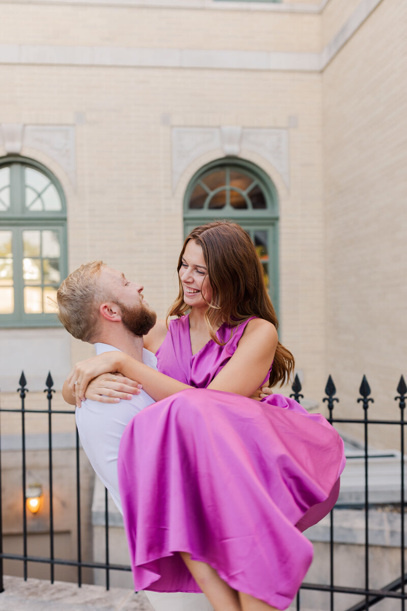 Morgan and Connor Engagement Session | Marissa Reib Photography | Tulsa Wedding Photographer-110