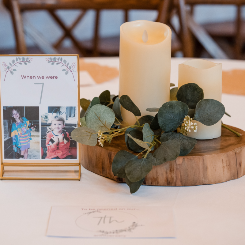 long table settings at barnwood events in madison, winconsin
