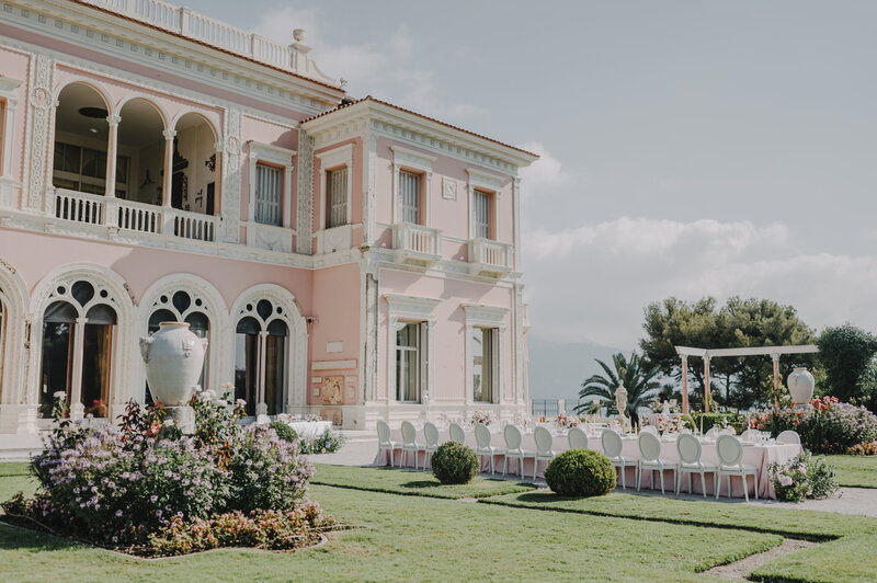 Villa Ephrussi de Rothschild wedding l hewitt photography-24
