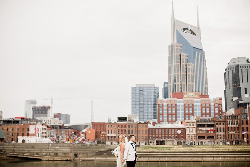 nashville skyline by Knoxville Wedding Photographer, Amanda May Photos