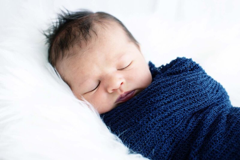 portrait of newborn