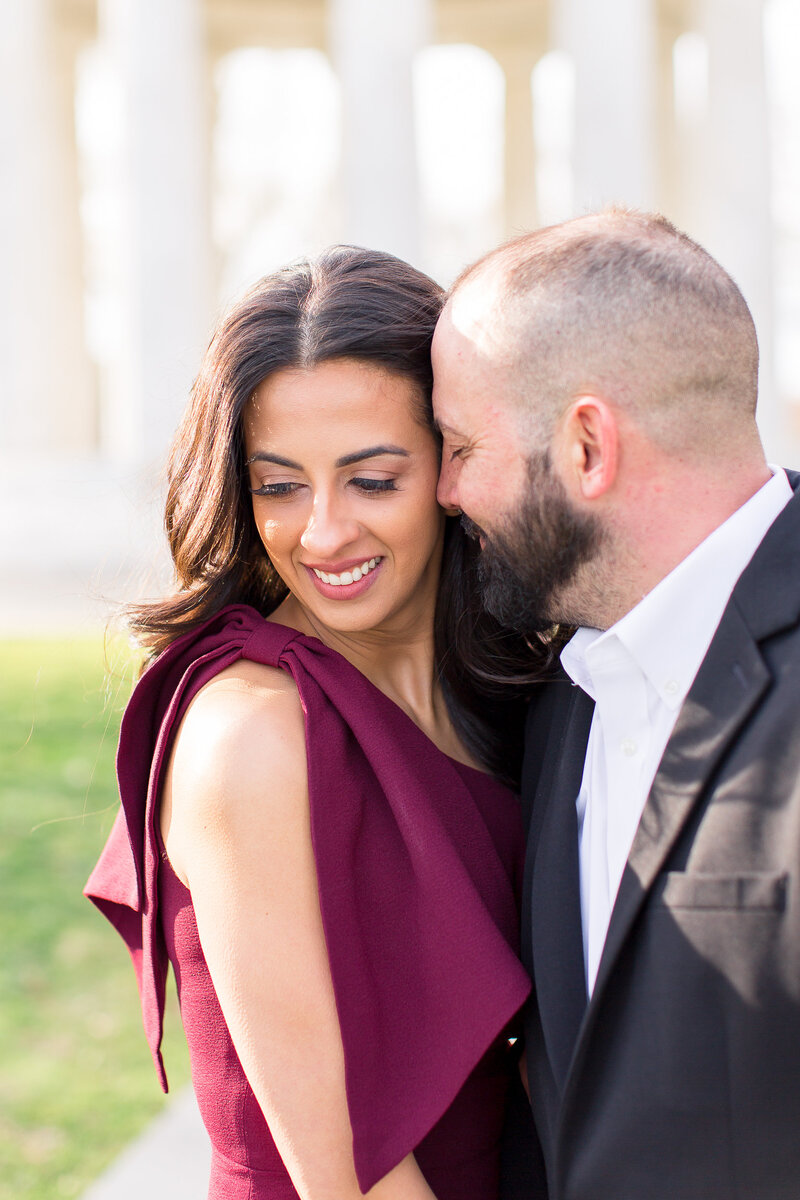 DC War Memorial Engagement Session by Virginia Wedding Photographer Taylor Rose Photography-16