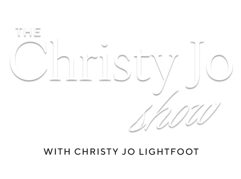 Logo for The Christy Jo Show, a podcast for female business owners ready to create 6-Figure success.