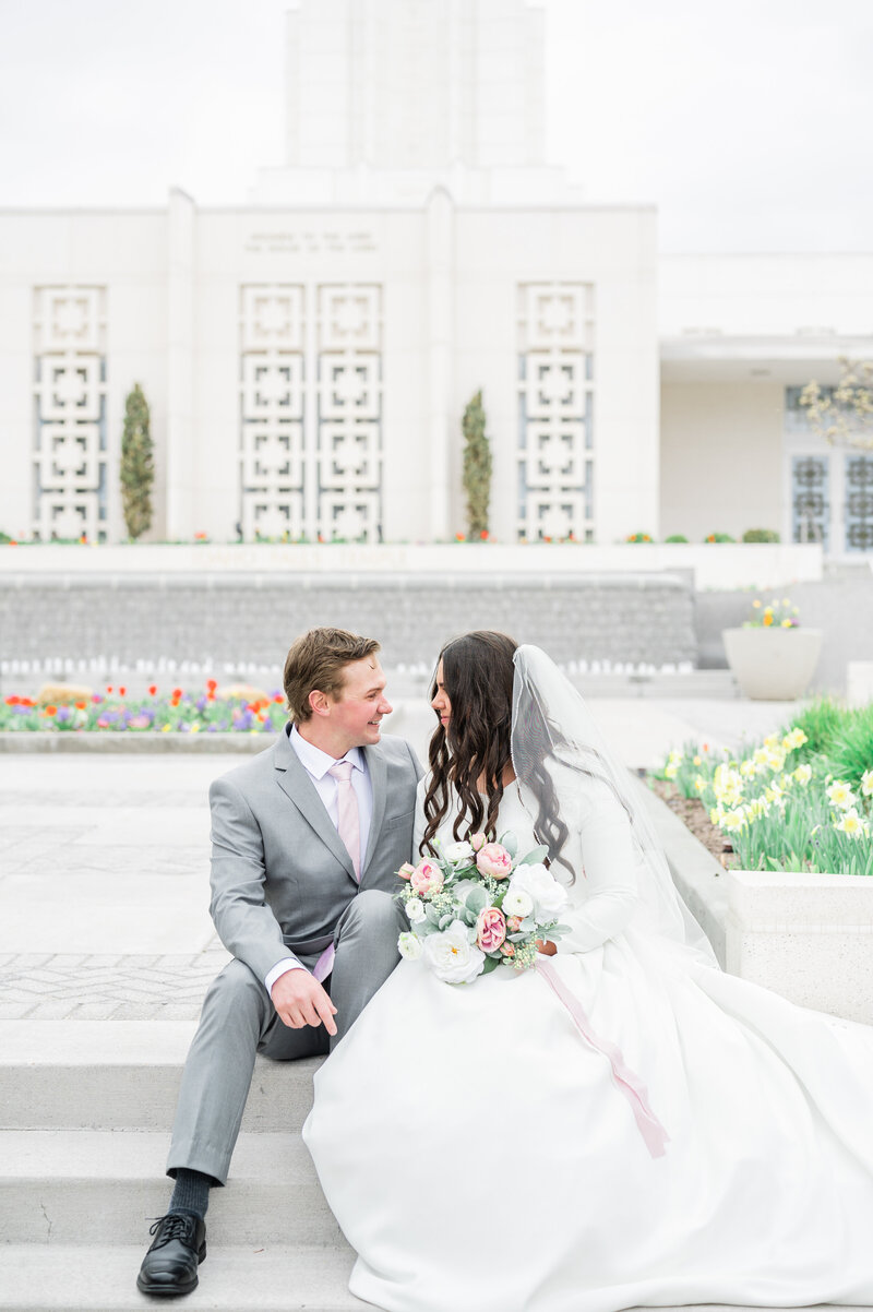 LDS Temple Wedding Photographer